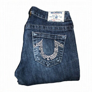 True Religion Jeans Size 26 SKINNY Blue